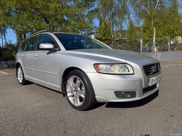 Volvo V50 Estate, Diesel, 2008, Silver