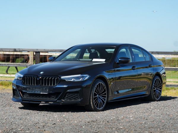 BMW 5-Series Saloon, Petrol Plug-in Hybrid, 2021, Black
