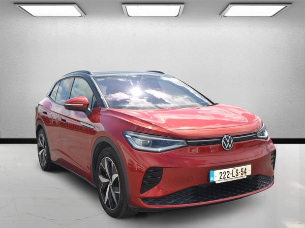 Volkswagen ID.4 Hatchback, Electric, 2022, Red