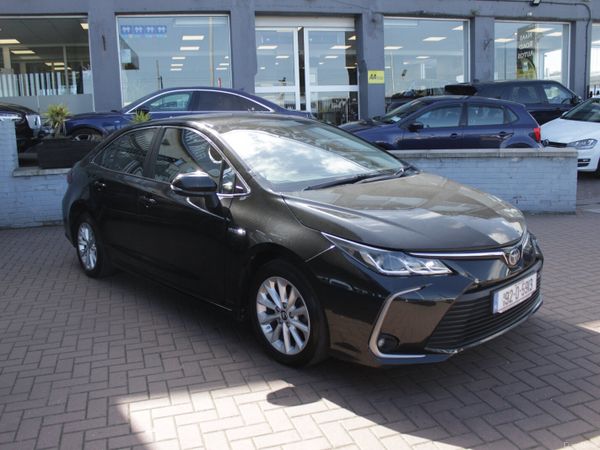 Toyota Corolla Saloon, Petrol Hybrid, 2019, Black
