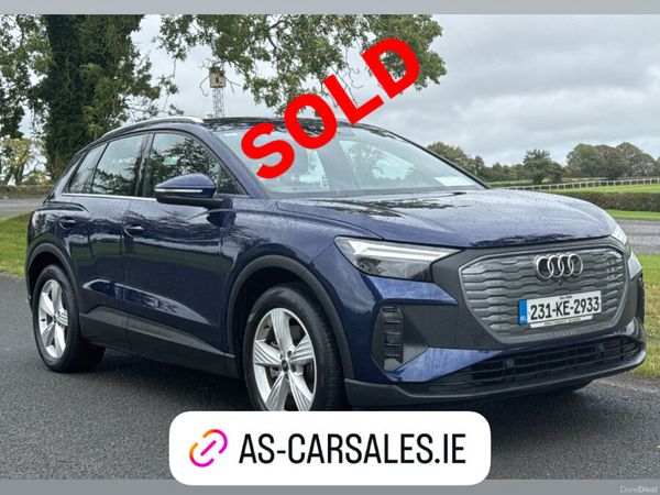 Audi Q4 e-tron SUV, Electric, 2023, Blue