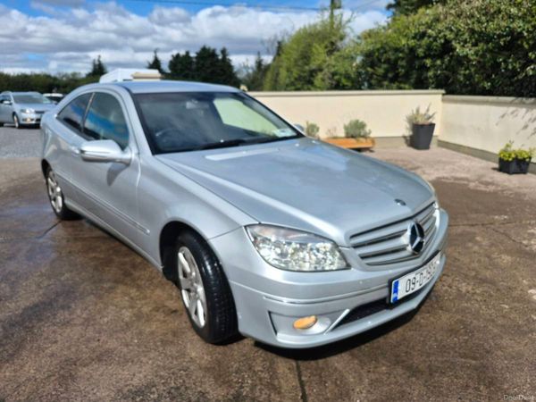 Mercedes-Benz C-Class Coupe, Diesel, 2009, Silver