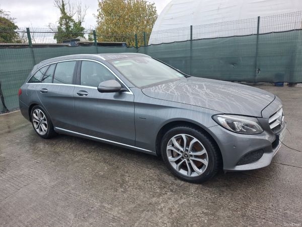 Mercedes-Benz C-Class Estate, Petrol Plug-in Hybrid, 2018, Grey