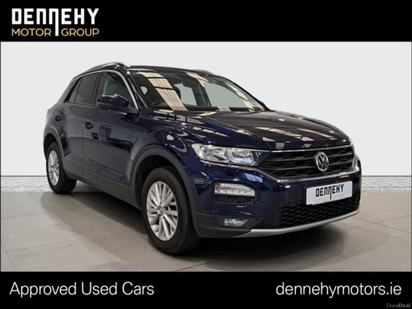 Volkswagen T-Roc SUV, Petrol, 2019, Blue