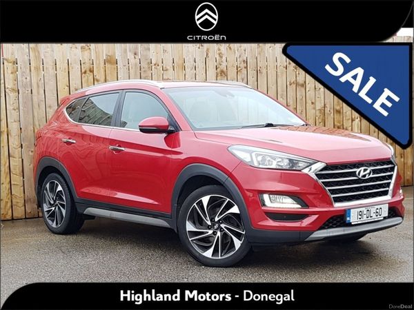 Hyundai Tucson SUV, Diesel, 2019, Red