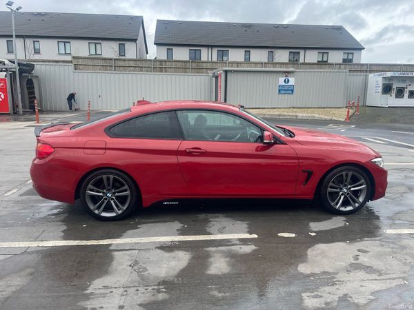 BMW 4-Series Coupe, Diesel, 2014, Red