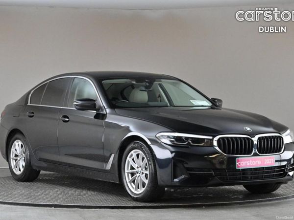 BMW 5-Series Saloon, Diesel, 2021, Black