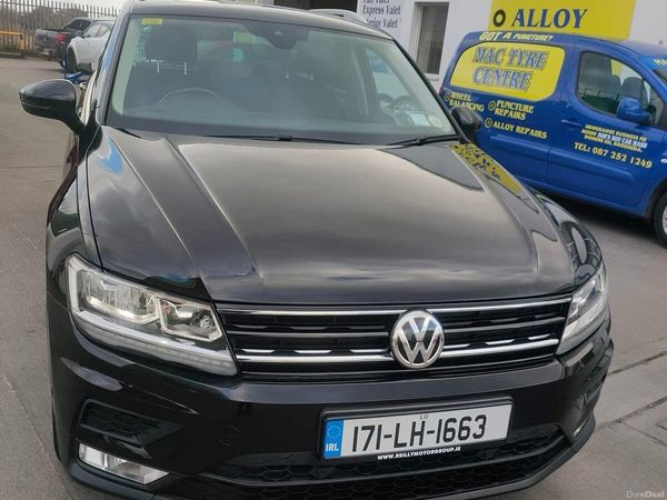 Volkswagen Tiguan SUV, Diesel, 2017, Black