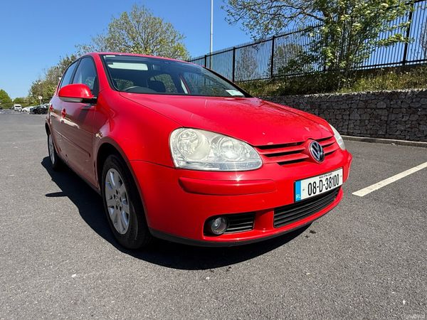 Volkswagen Golf Hatchback, Petrol, 2008, Red