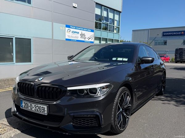 BMW 5-Series Saloon, Petrol Plug-in Hybrid, 2020, Grey