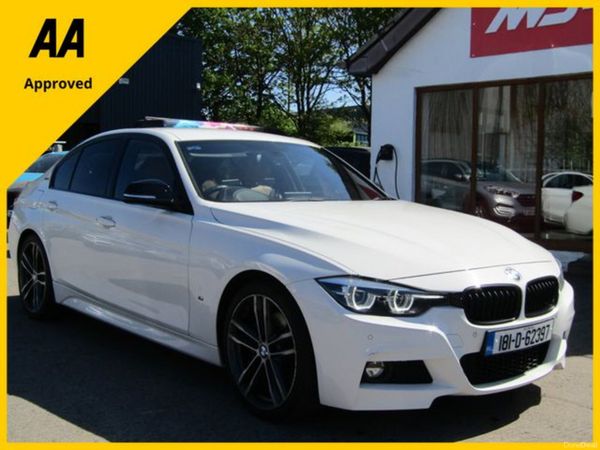 BMW 3-Series Saloon, Petrol Plug-in Hybrid, 2018, White
