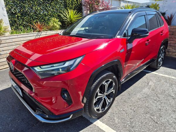 Toyota RAV4 SUV, Petrol Hybrid, 2022, Red