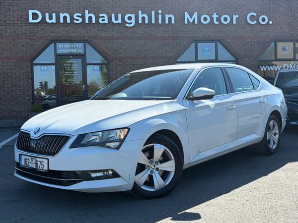 Skoda Superb Hatchback, Diesel, 2016, White