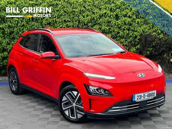 Hyundai KONA SUV, Electric, 2023, Red