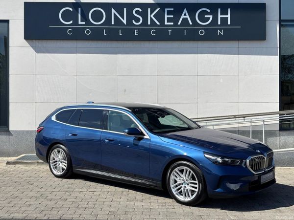 BMW i5 Estate, Electric, 2024, Blue