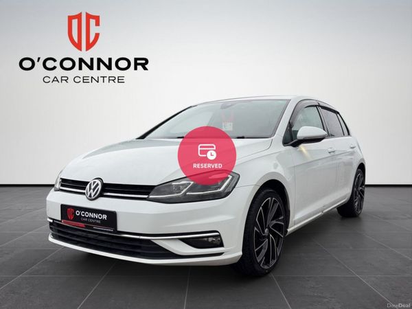 Volkswagen Golf Hatchback, Petrol, 2017, White
