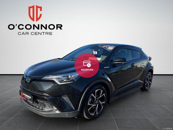 Toyota C-HR SUV, Petrol Hybrid, 2019, Black