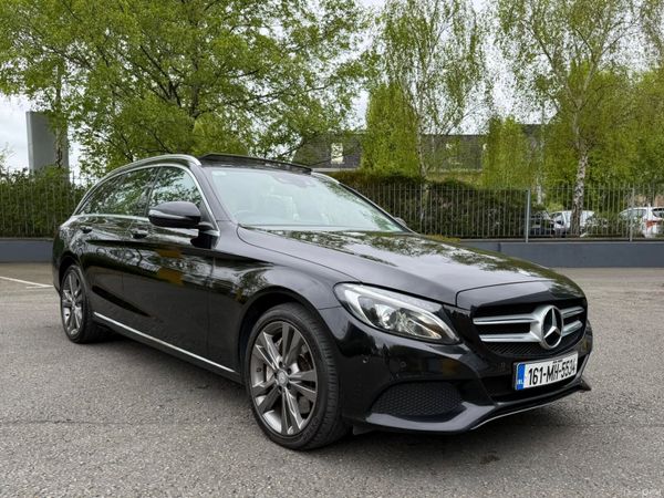 Mercedes-Benz C-Class Estate, Petrol Plug-in Hybrid, 2016, Black