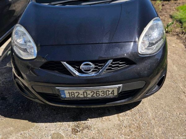 Nissan March Hatchback, Petrol, 2018, Black