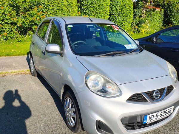 Nissan March Hatchback, Petrol, 2015, Silver