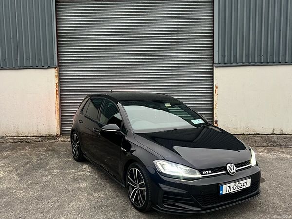 Volkswagen Golf Hatchback, Diesel, 2017, Black