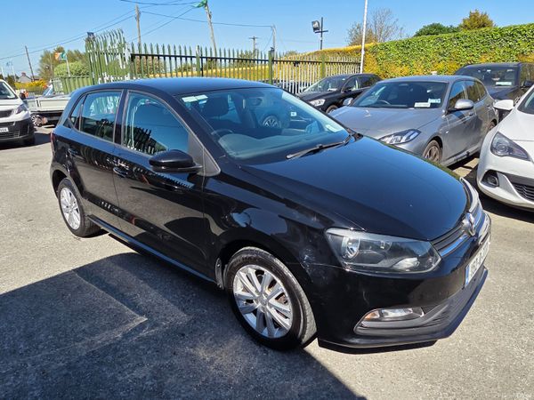 Volkswagen Polo Hatchback, Petrol, 2015, Black