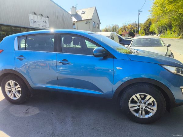 Kia Sportage SUV, Diesel, 2014, Blue