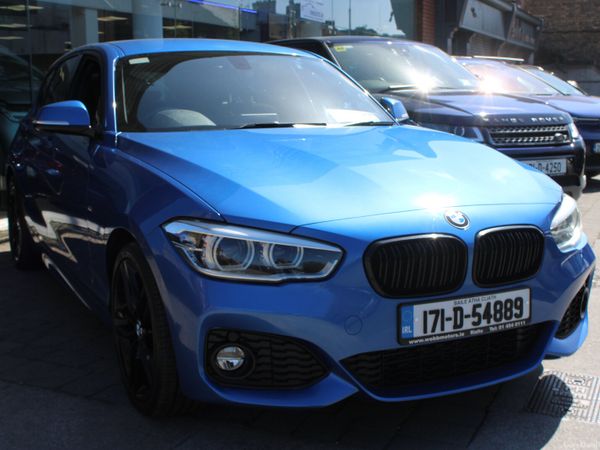 BMW 1-Series Hatchback, Diesel, 2017, Blue