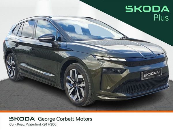 Skoda Enyaq Estate, Electric, 2025, Green