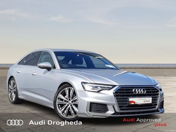 Audi A6 Saloon, Diesel, 2019, Silver