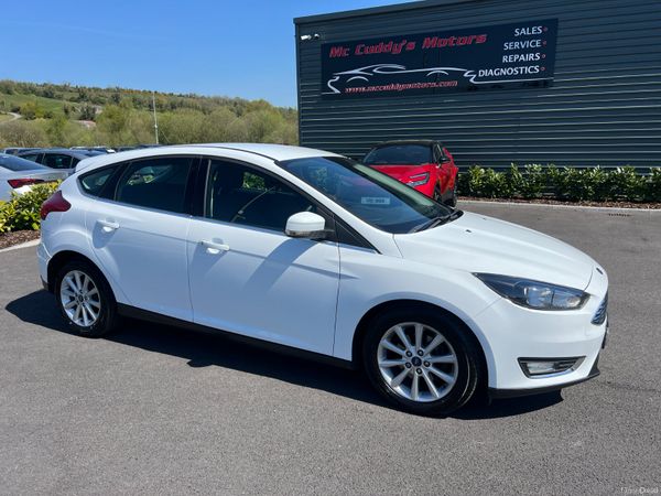 Ford Focus Hatchback, Diesel, 2016, White