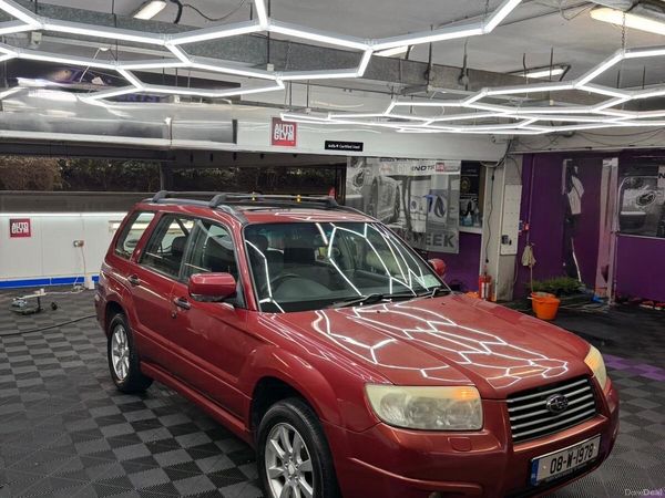 Subaru Forester SUV, Petrol, 2008, Red