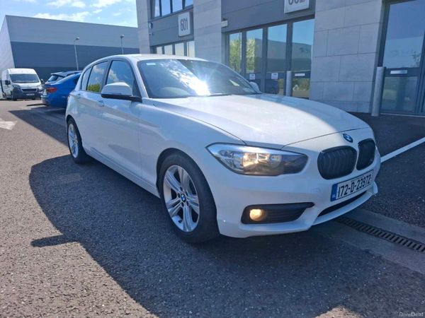 BMW 1-Series Hatchback, Diesel, 2017, White