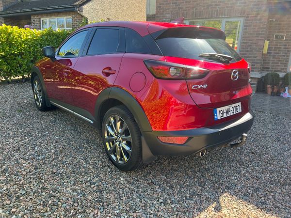 Mazda CX-3 SUV, Diesel, 2019, Red