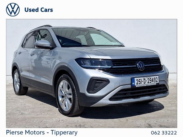 Volkswagen T-Cross Estate, Petrol, 2025, Silver