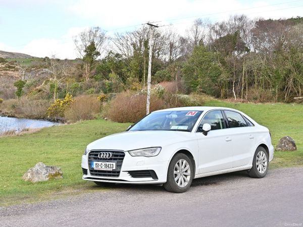 Audi A3 Saloon, Petrol, 2015, White