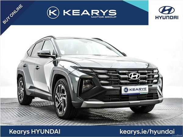 Hyundai Tucson SUV, Petrol Plug-in Hybrid, 2025, Green