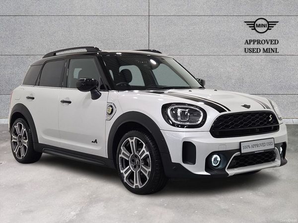 Mini Countryman SUV, Petrol Plug-in Hybrid, 2023, White