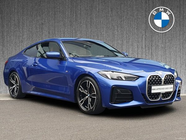 BMW 4-Series Coupe, Petrol, 2025, Blue