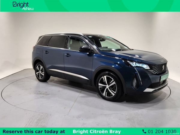Peugeot 5008 MPV, Petrol Hybrid, 2024, Blue