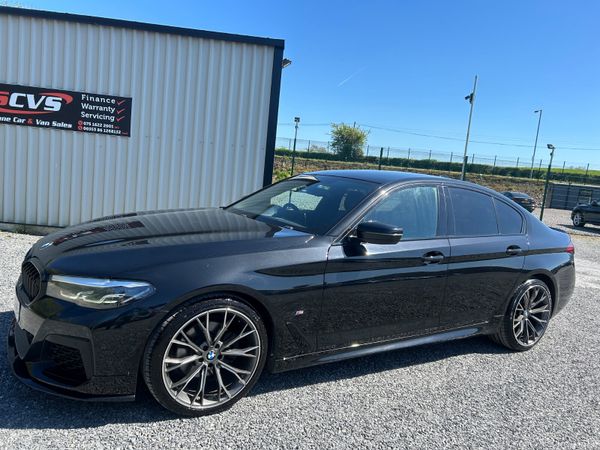 BMW 5-Series Saloon, Diesel, 2022, Black