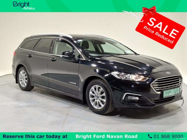 Ford Mondeo Estate, Petrol Hybrid, 2020, Black
