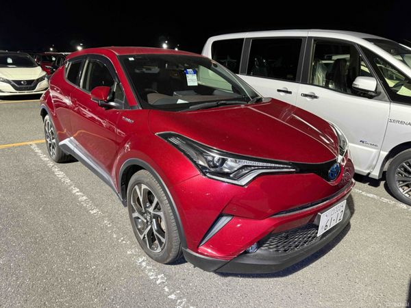 Toyota C-HR SUV, Petrol Hybrid, 2017, Red