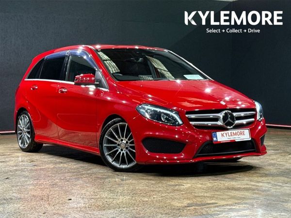 Mercedes-Benz B-Class Hatchback, Petrol, 2017, Red