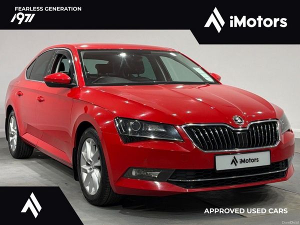 Skoda Superb Saloon, Diesel, 2017, Red
