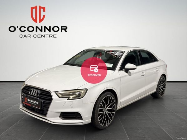 Audi A3 Saloon, Petrol, 2017, White