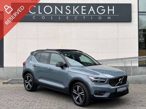 Volvo XC40 Estate, Petrol Plug-in Hybrid, 2021, Grey