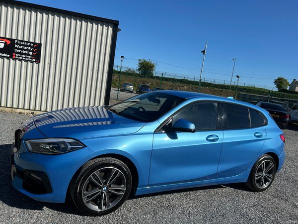 BMW 1-Series Hatchback, Diesel, 2020, Blue