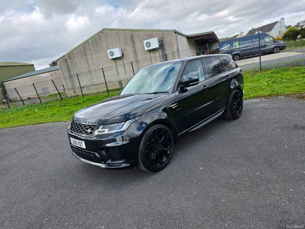 Land Rover Range Rover Sport SUV, Diesel, 2018, Black