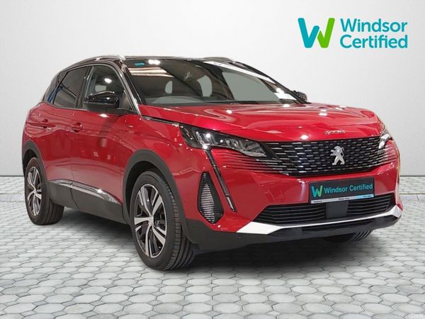 Peugeot 3008 SUV, Petrol Hybrid, 2024, Red